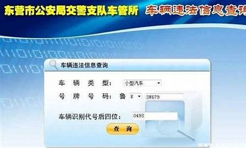 山东违章查询车辆违章查询_山东违章查询车辆违章查询官网入口电话